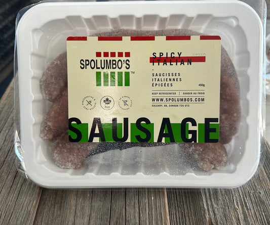 Hot Italian Sausage 450grams