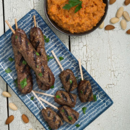NEW! Lamb Shawarma Ground Lamb Kabobs, Frozen ❄️