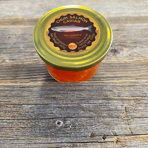NEW! Chum Salmon Caviar, 100gr Jar
