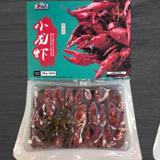 Hot Spicy Flavoured Whole Crawfish, Frozen