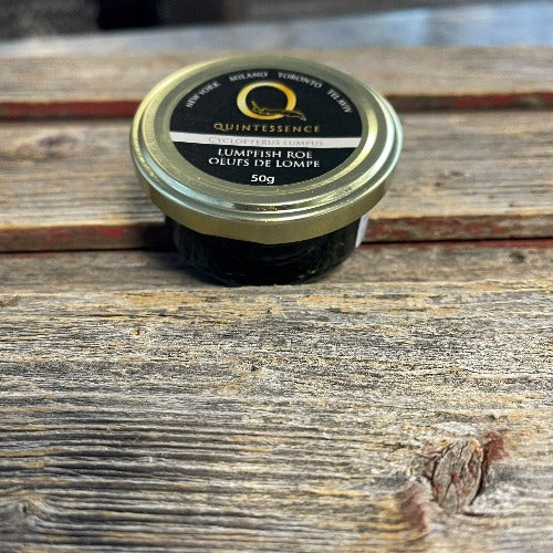 NEW! Lumpfish Caviar Black, 50gr Jar