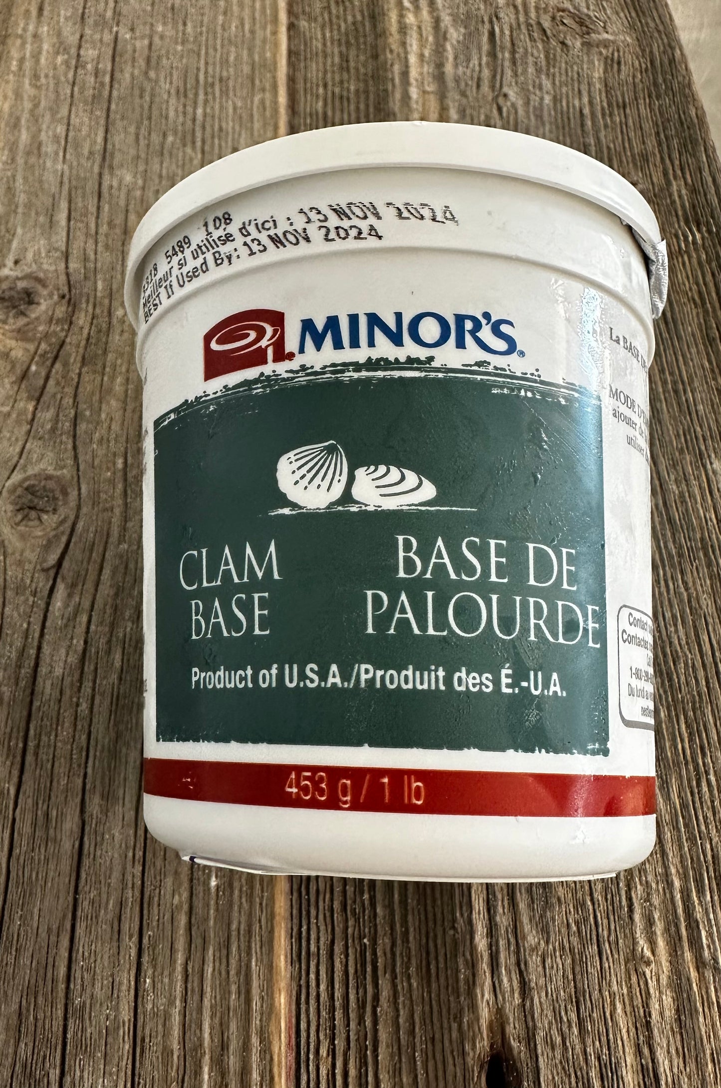 **NEW** Minors Clam Base 1lb