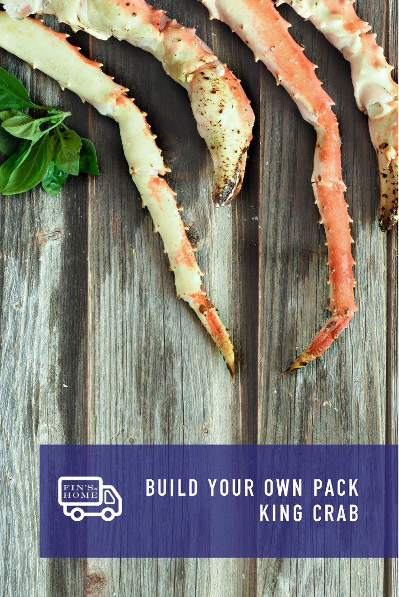 Red King Crab 9-12 JUMBO - 1lb frozen pack ❄️-finsathome