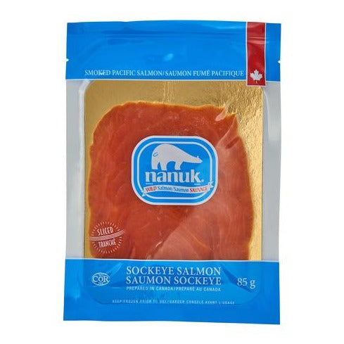 New! Smoked Sockeye Salmon Slices, FZ-finsathome