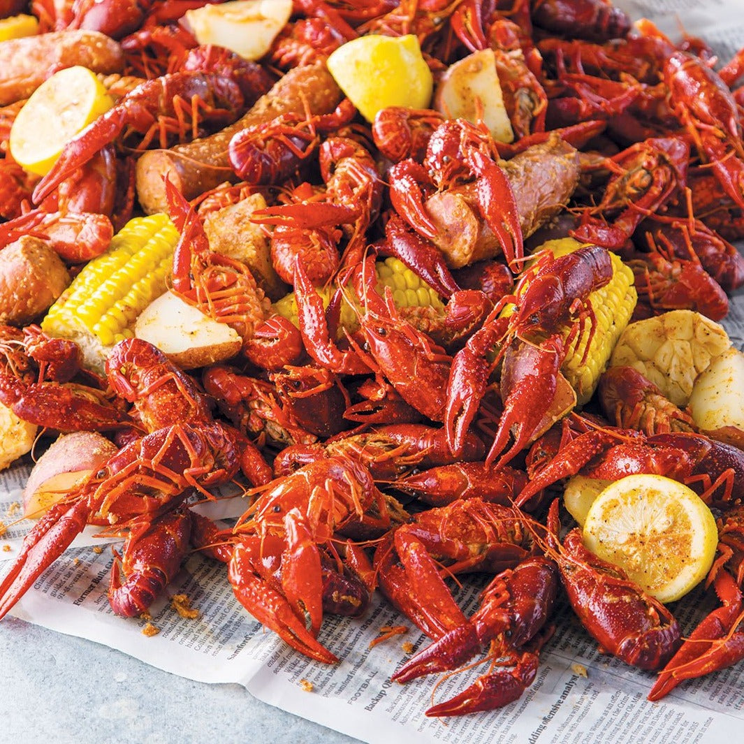 NEW! Hot Spicy Flavoured Whole Crawfish, Frozen