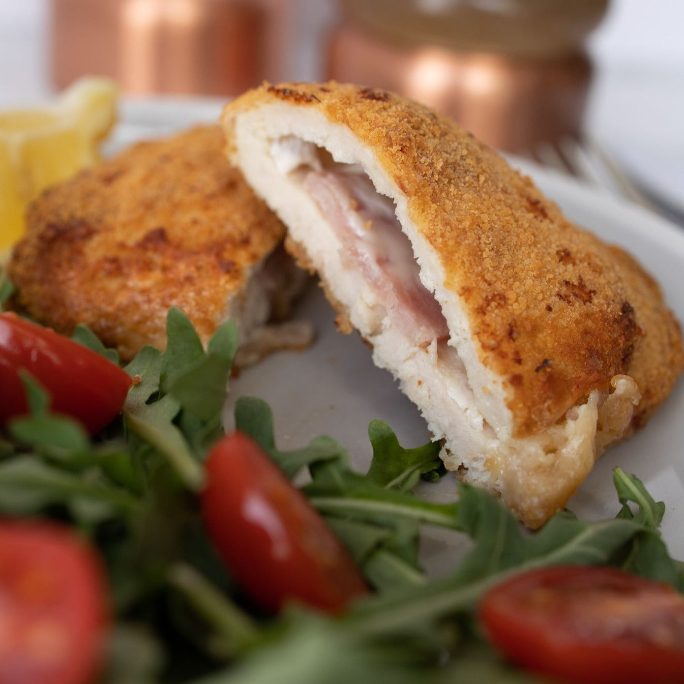 Cordon Bleu Stuffed Chicken Breast, 4oz, FZ-finsathome