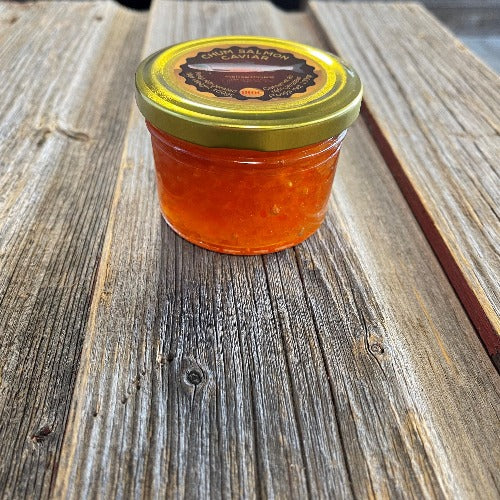 NEW! Chum Salmon Caviar, 100gr Jar