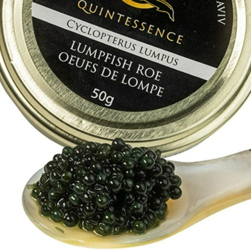 NEW! Lumpfish Caviar Black, 50gr Jar